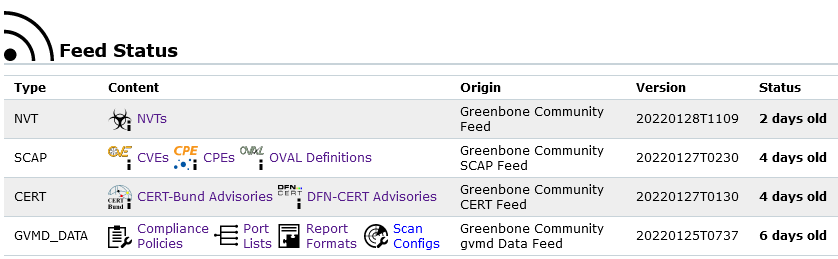 Screenshot 2022-01-31 at 10-51-02 Greenbone Security Assistant - Feed Status